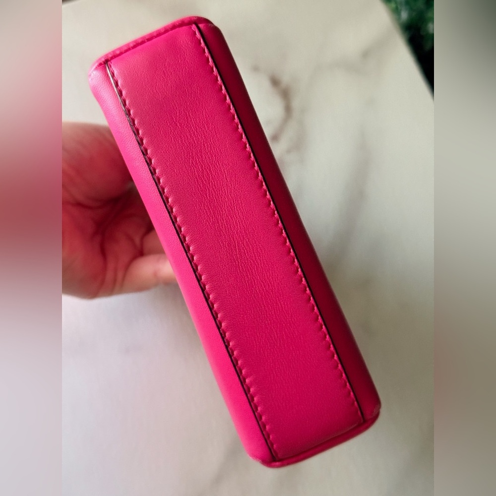 Fendi Pink Peekaboo Mini Top-Handle Crossbody Bag Authentic - Picture 5 of 10